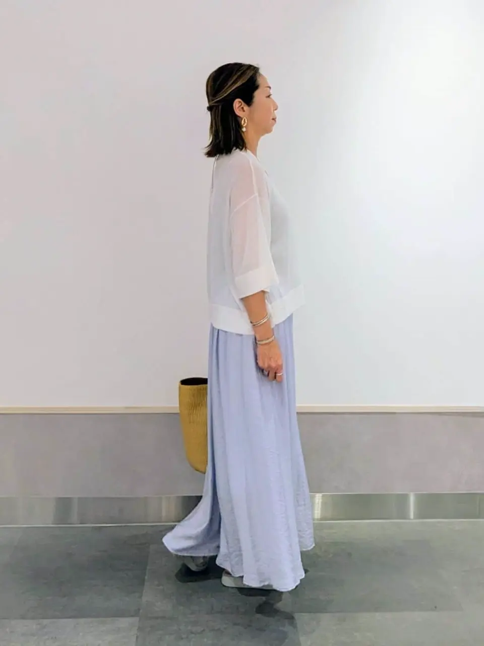 ONWARD CROSSET SELECT niwa コーディネート画像