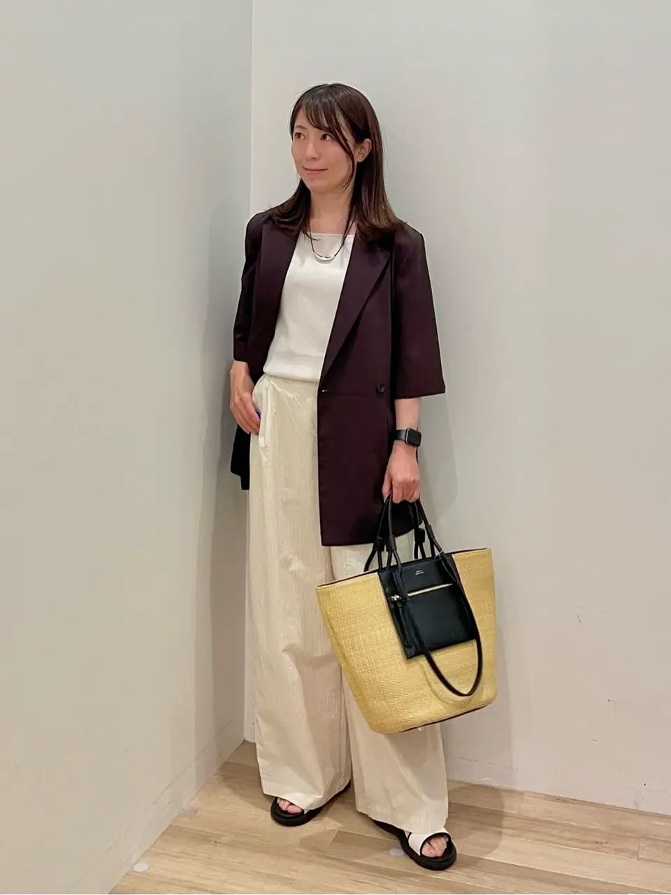 ONWARD CROSSET SELECT 井上 コーディネート画像