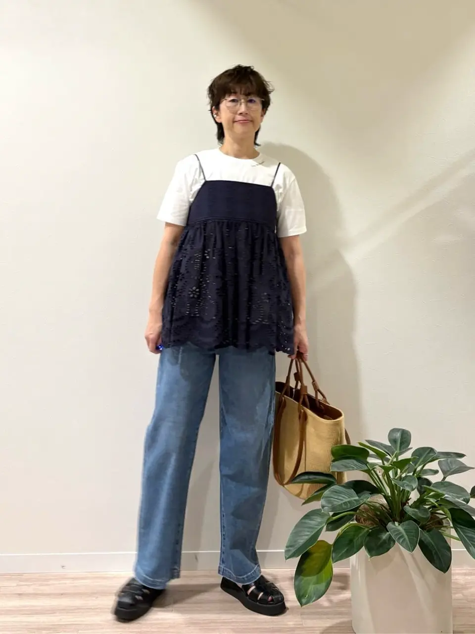 ONWARD CROSSET SELECT 照木 コーディネート画像