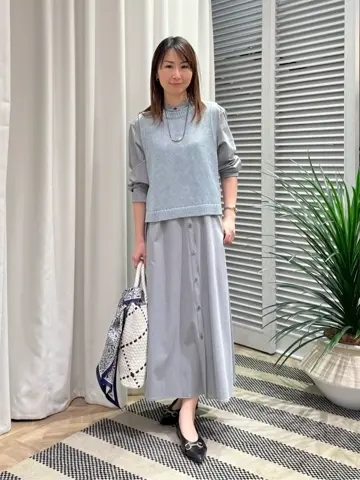 ONWARD CROSSET SELECT KURIYAMA コーディネート画像