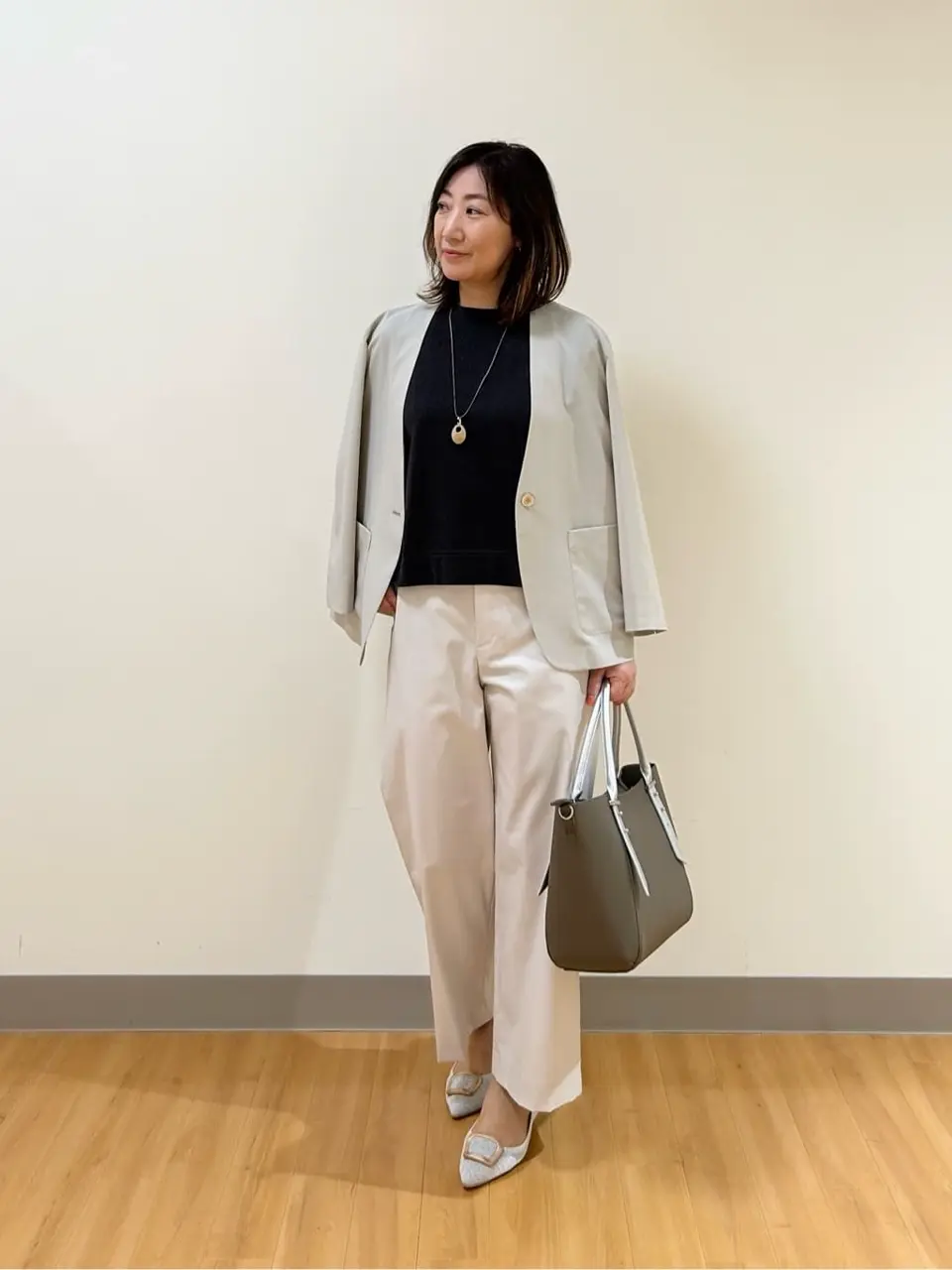 ONWARD CROSSET SELECT TAKI コーディネート画像