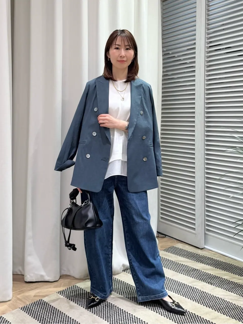 ONWARD CROSSET SELECT KURIYAMA コーディネート画像