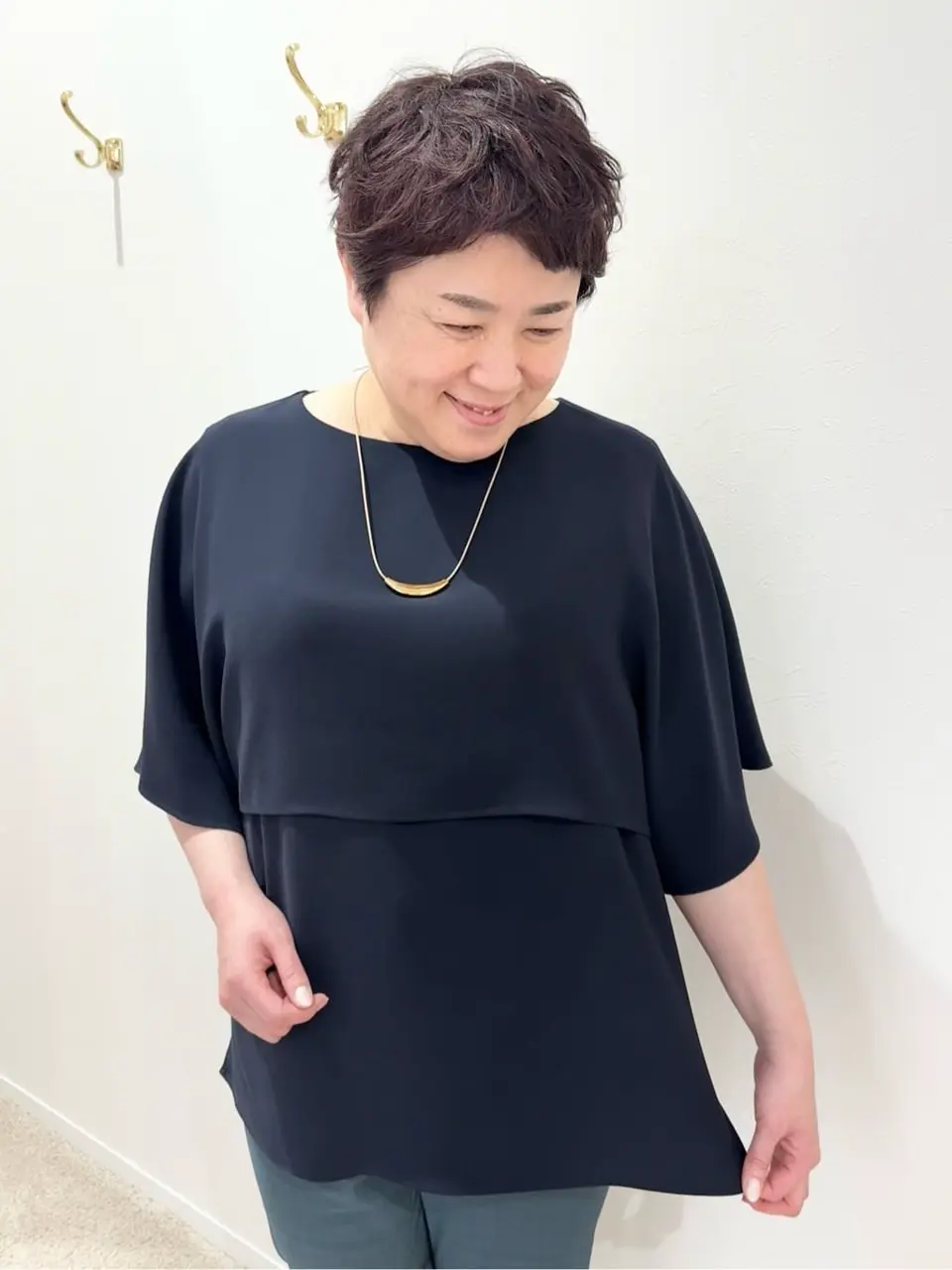 ONWARD CROSSET SELECT 佐藤 コーディネート画像