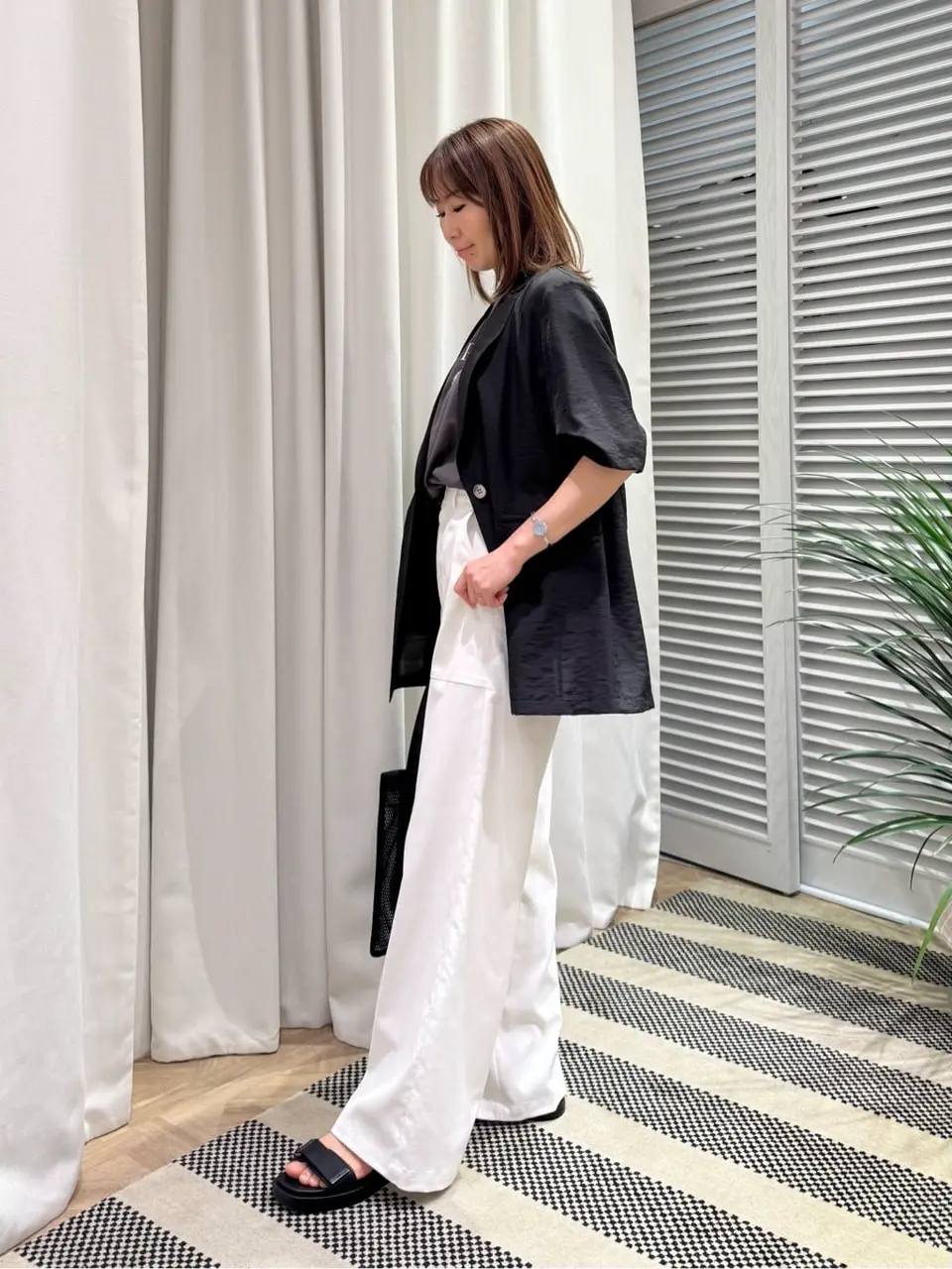 ONWARD CROSSET SELECT KURIYAMA コーディネート画像