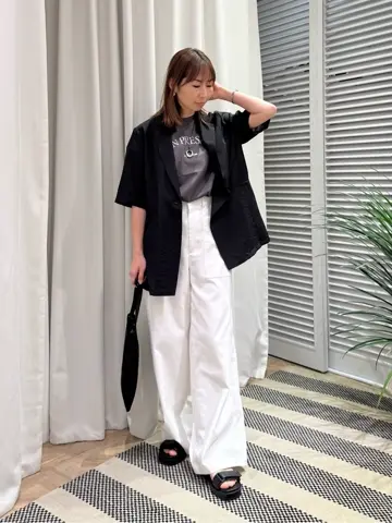 ONWARD CROSSET SELECT KURIYAMA コーディネート画像