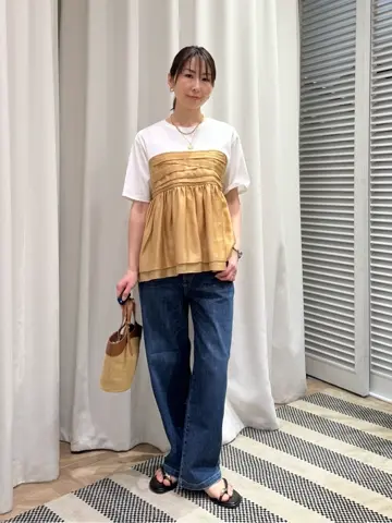 ONWARD CROSSET SELECT KURIYAMA コーディネート画像