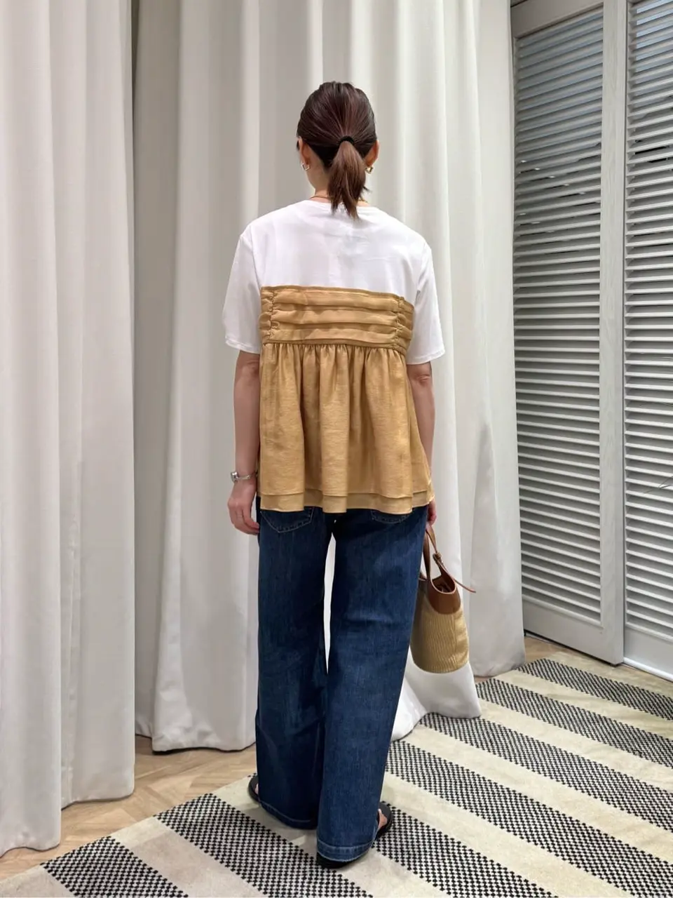 ONWARD CROSSET SELECT KURIYAMA コーディネート画像