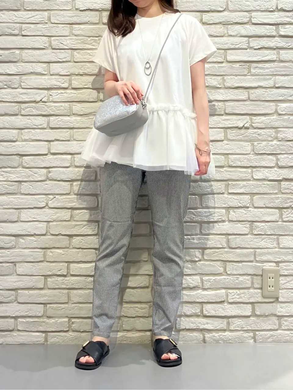 ONWARD CROSSET SELECT 檀 コーディネート画像