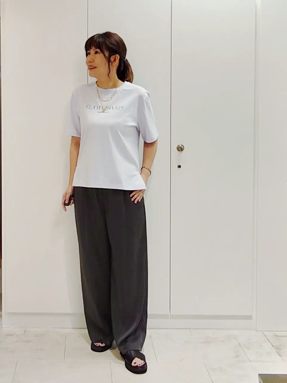 ONWARD CROSSET SELECT 森 コーディネート画像