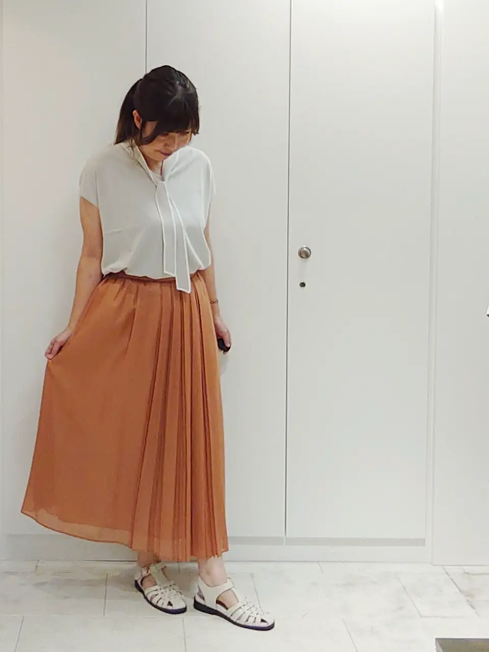 ONWARD CROSSET SELECT 森 コーディネート画像