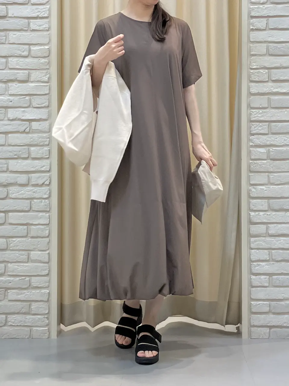 ONWARD CROSSET SELECT 檀 コーディネート画像