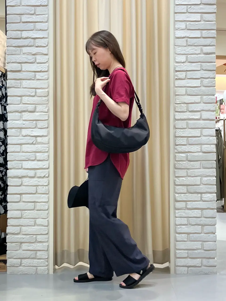 ONWARD CROSSET SELECT 檀 コーディネート画像