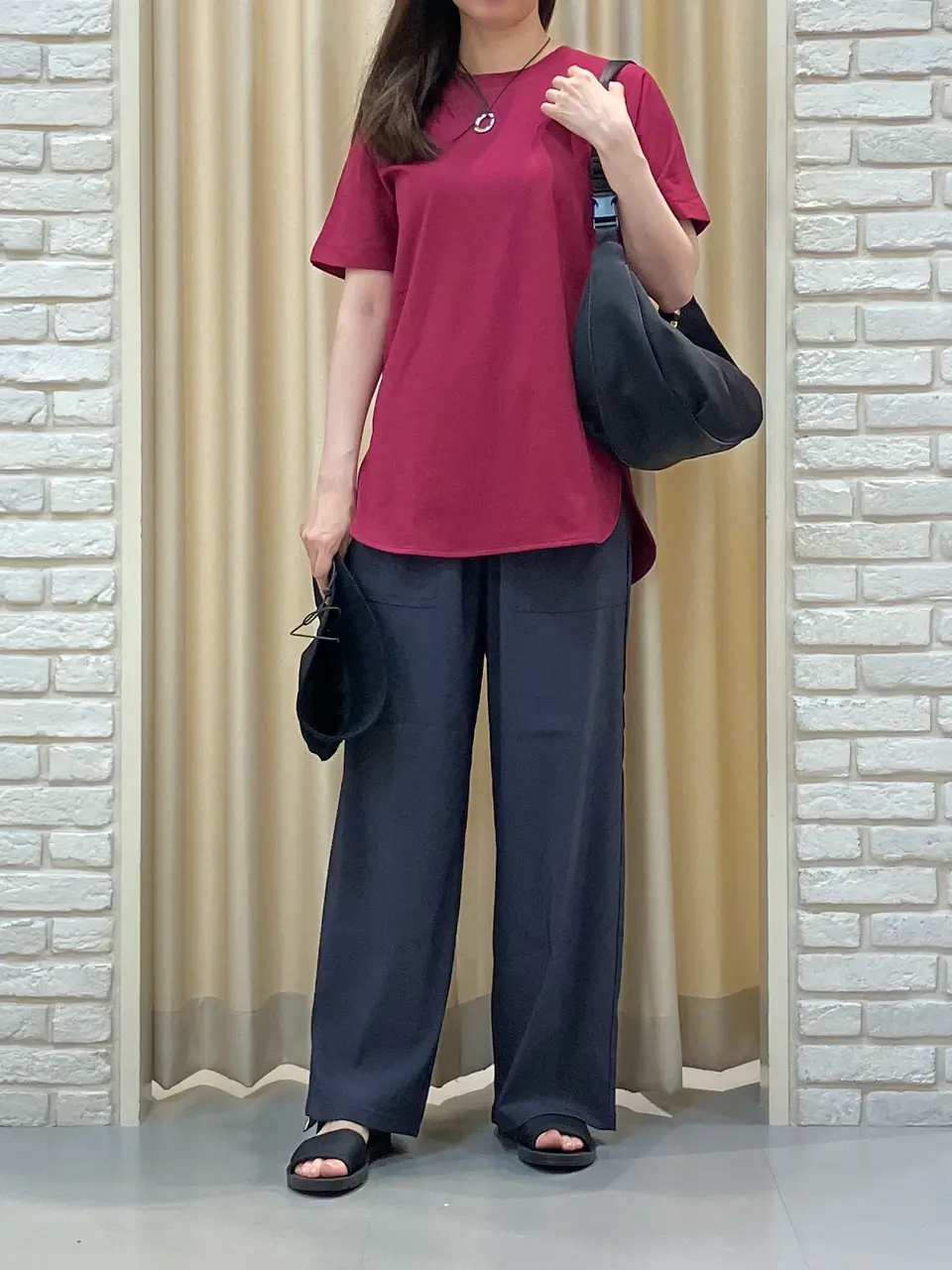 ONWARD CROSSET SELECT 檀 コーディネート画像