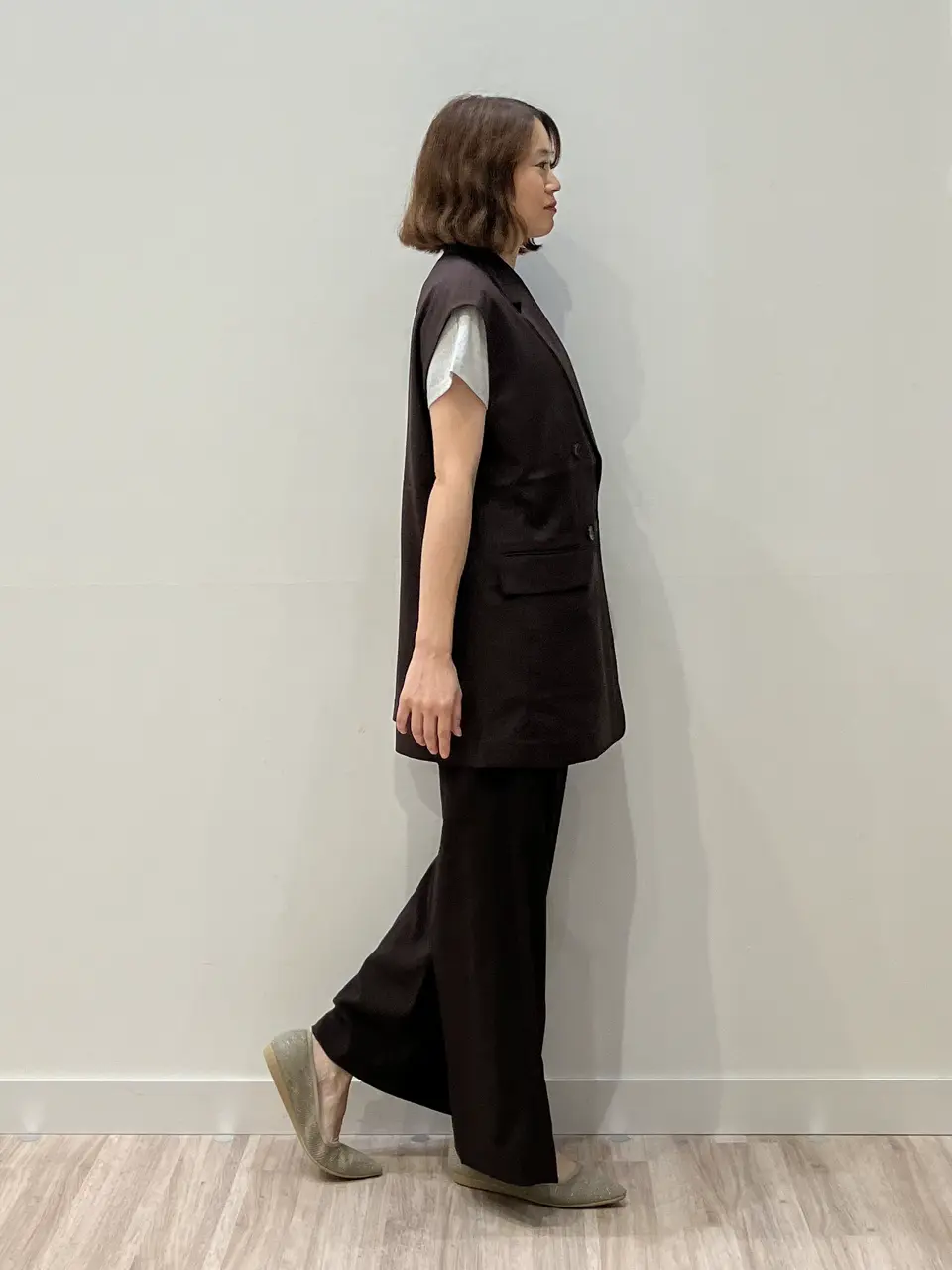 ONWARD CROSSET SELECT 林 コーディネート画像