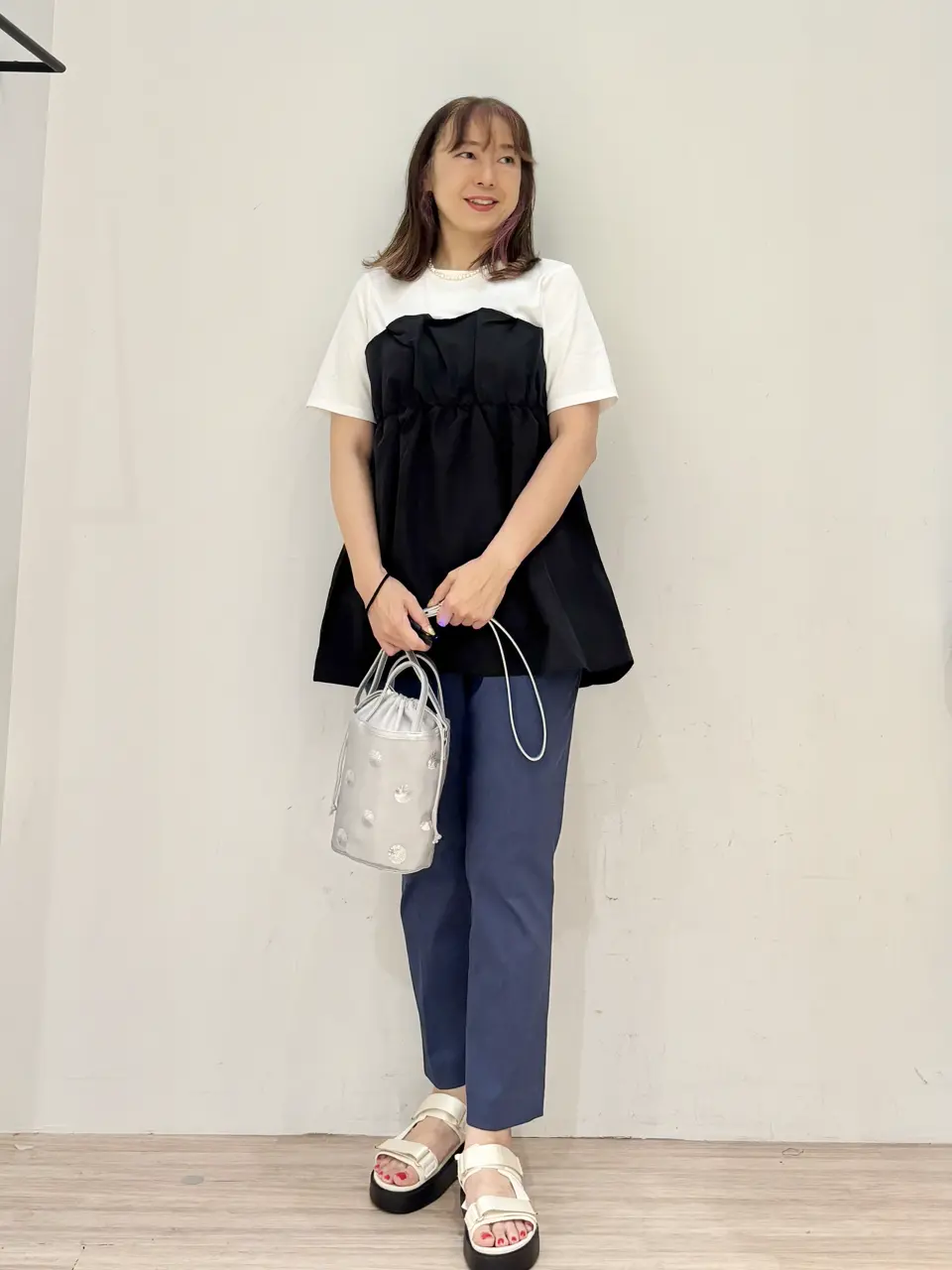 ONWARD CROSSET SELECT SAKAI コーディネート画像