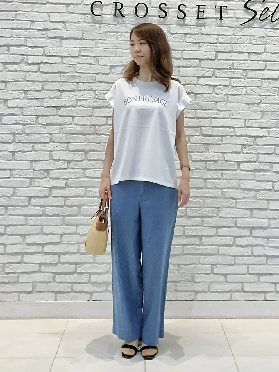 ONWARD CROSSET SELECT IZUMI コーディネート画像