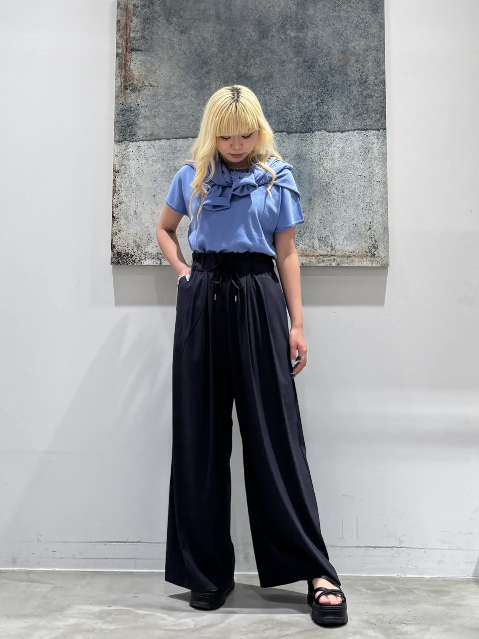 ONWARD CROSSET SELECT 石井 コーディネート画像