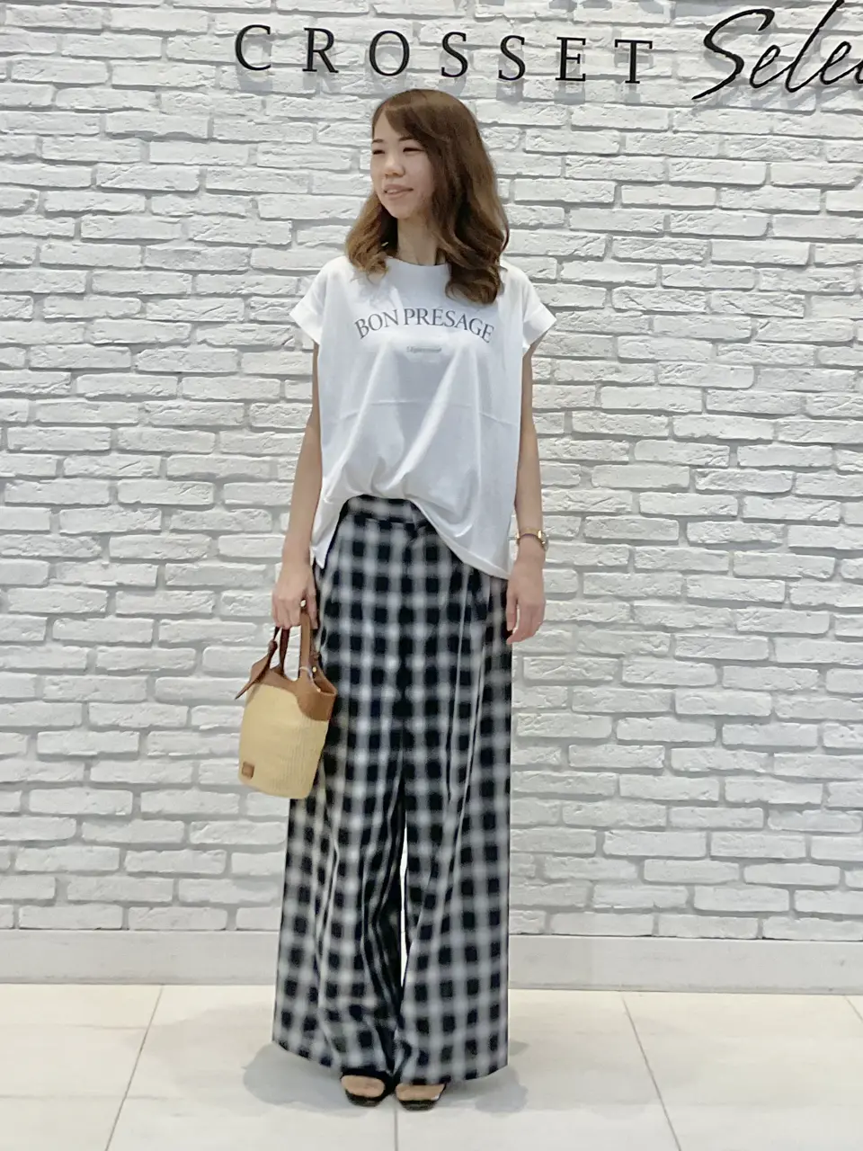 ONWARD CROSSET SELECT IZUMI コーディネート画像