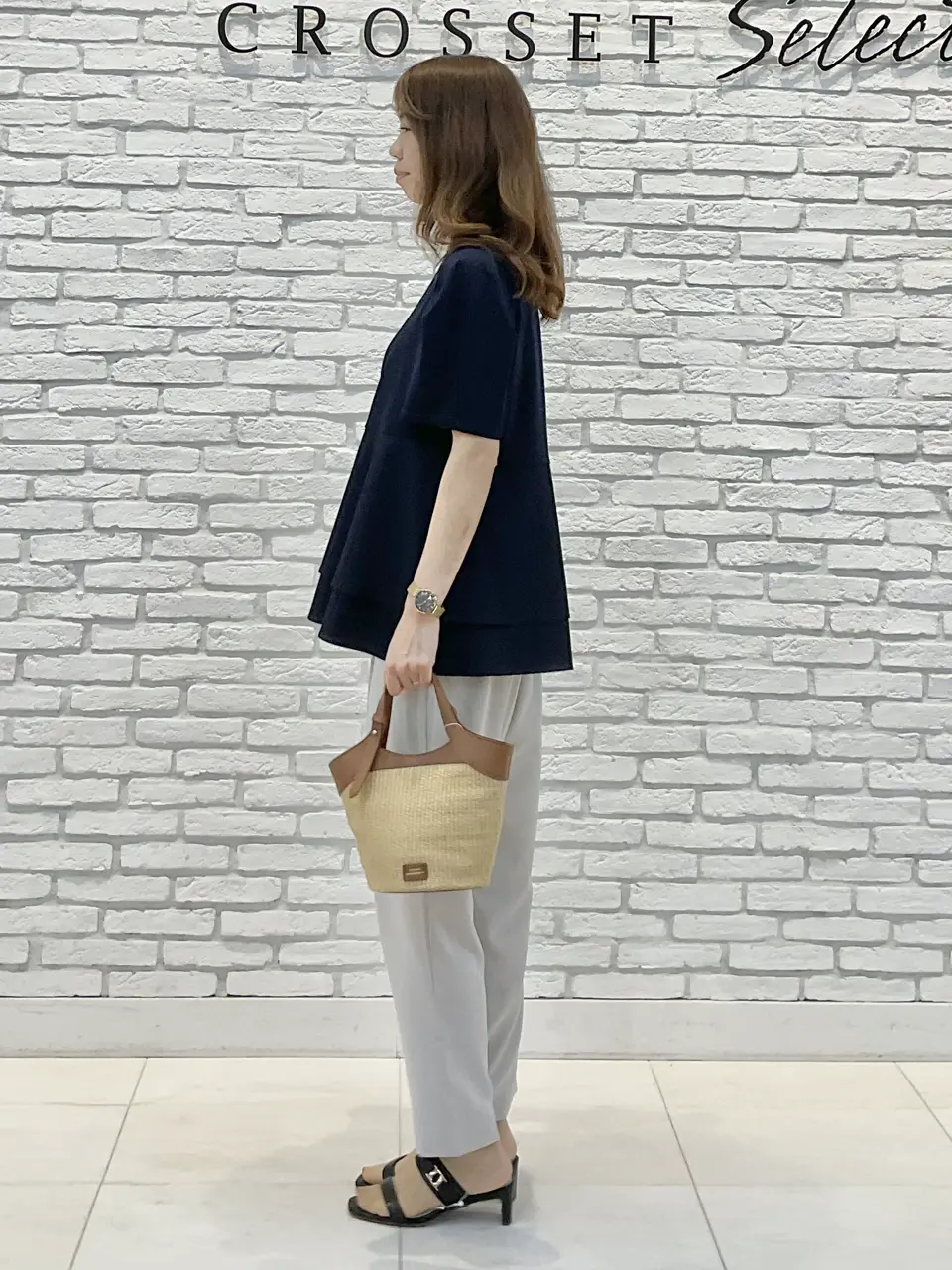 ONWARD CROSSET SELECT IZUMI コーディネート画像