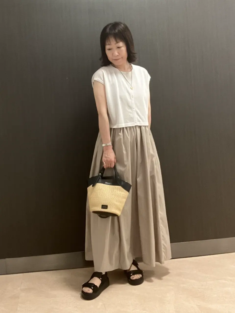 ONWARD CROSSET SELECT 服部 コーディネート画像