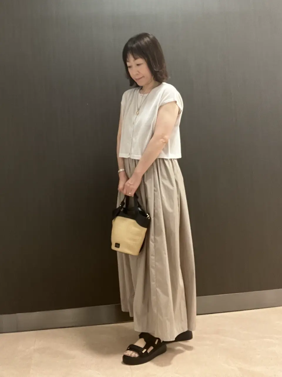 ONWARD CROSSET SELECT 服部 コーディネート画像