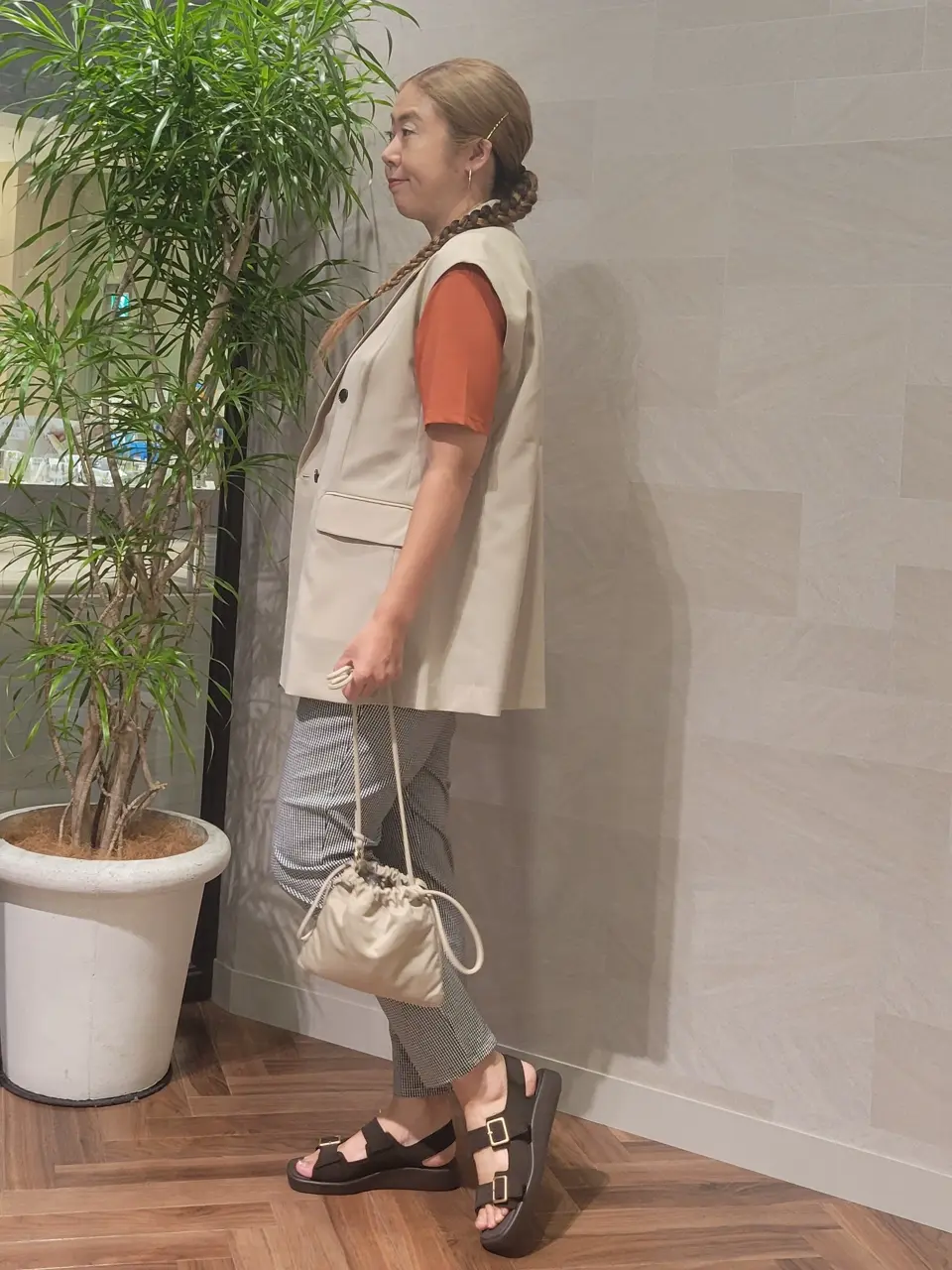 ONWARD CROSSET SELECT 西村 コーディネート画像