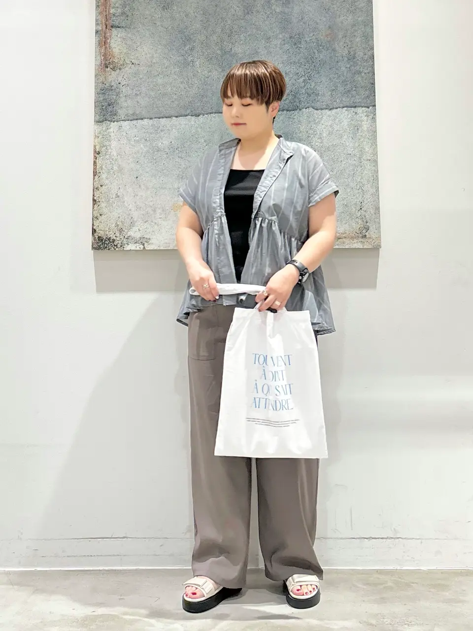 ONWARD CROSSET SELECT 千葉 コーディネート画像