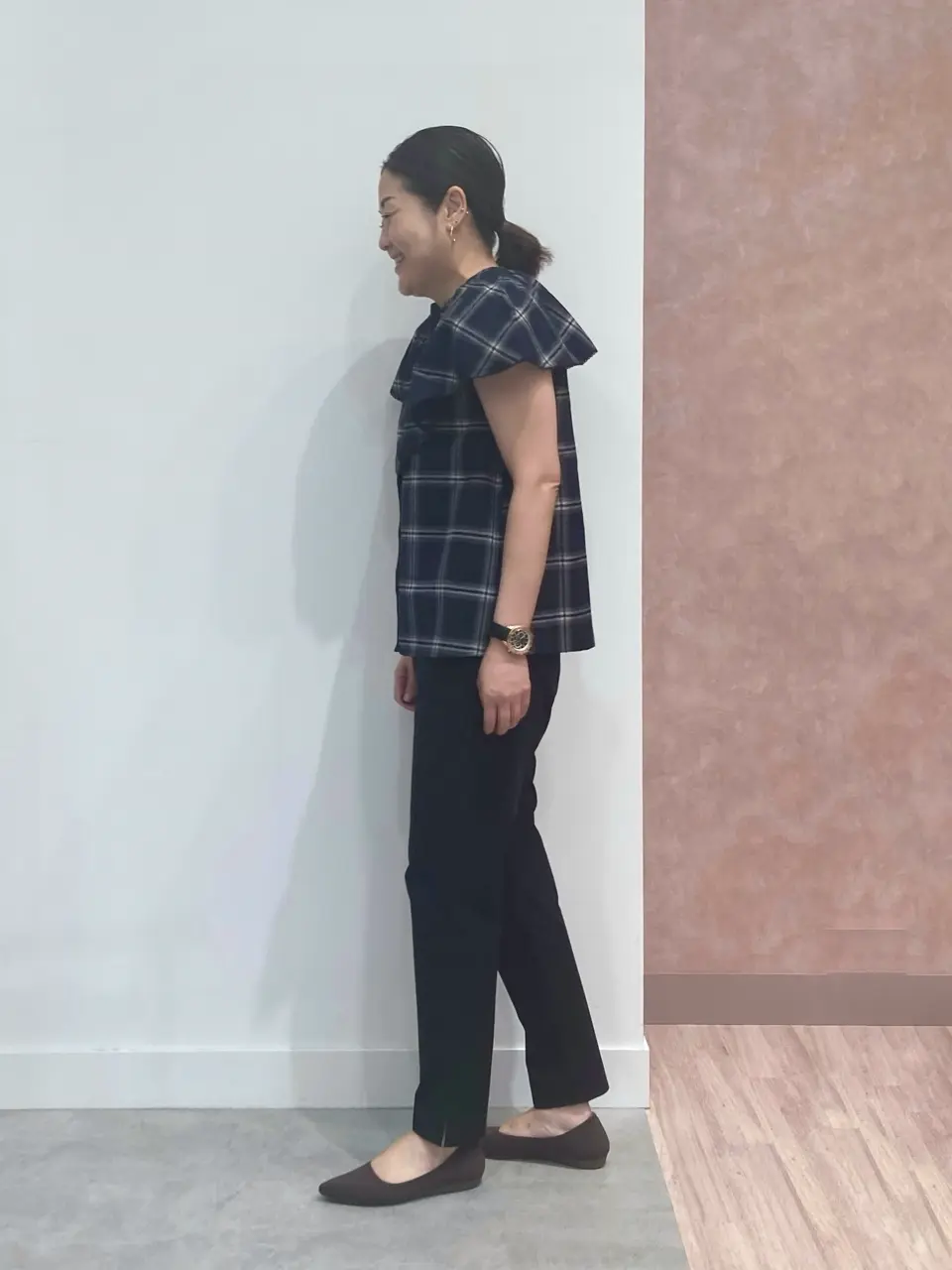 ONWARD CROSSET SELECT 野村 コーディネート画像