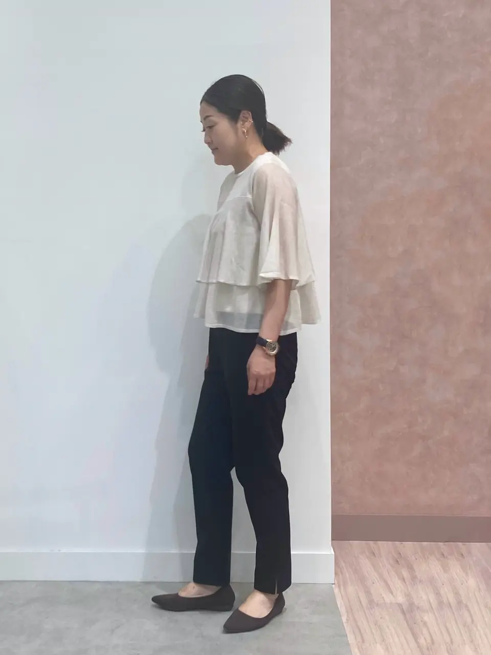 ONWARD CROSSET SELECT 野村 コーディネート画像