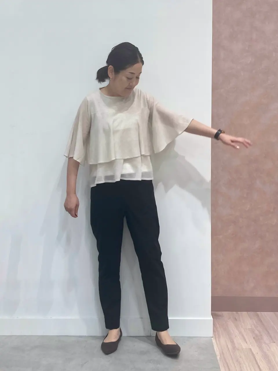 ONWARD CROSSET SELECT 野村 コーディネート画像