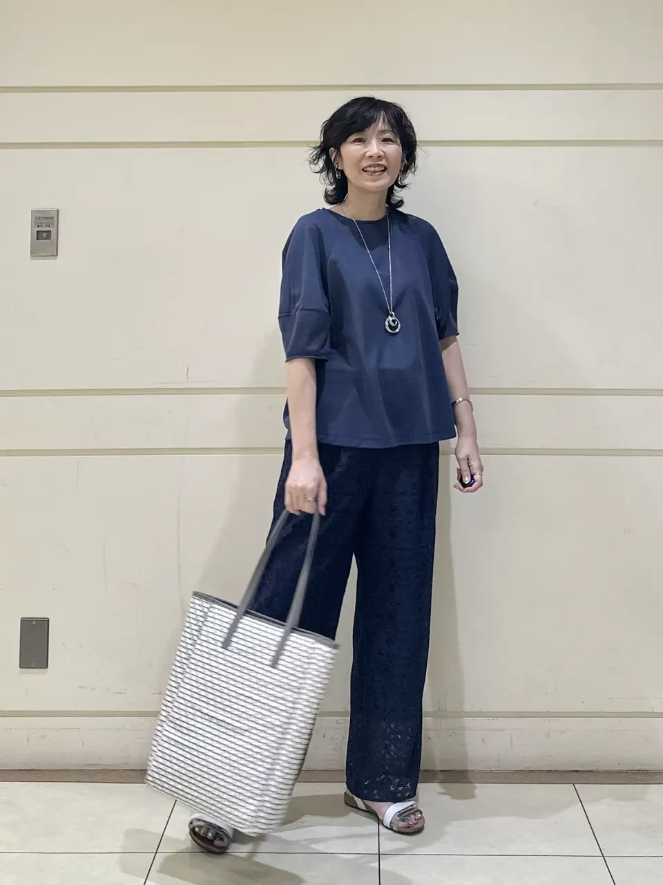 ONWARD CROSSET SELECT maruri コーディネート画像