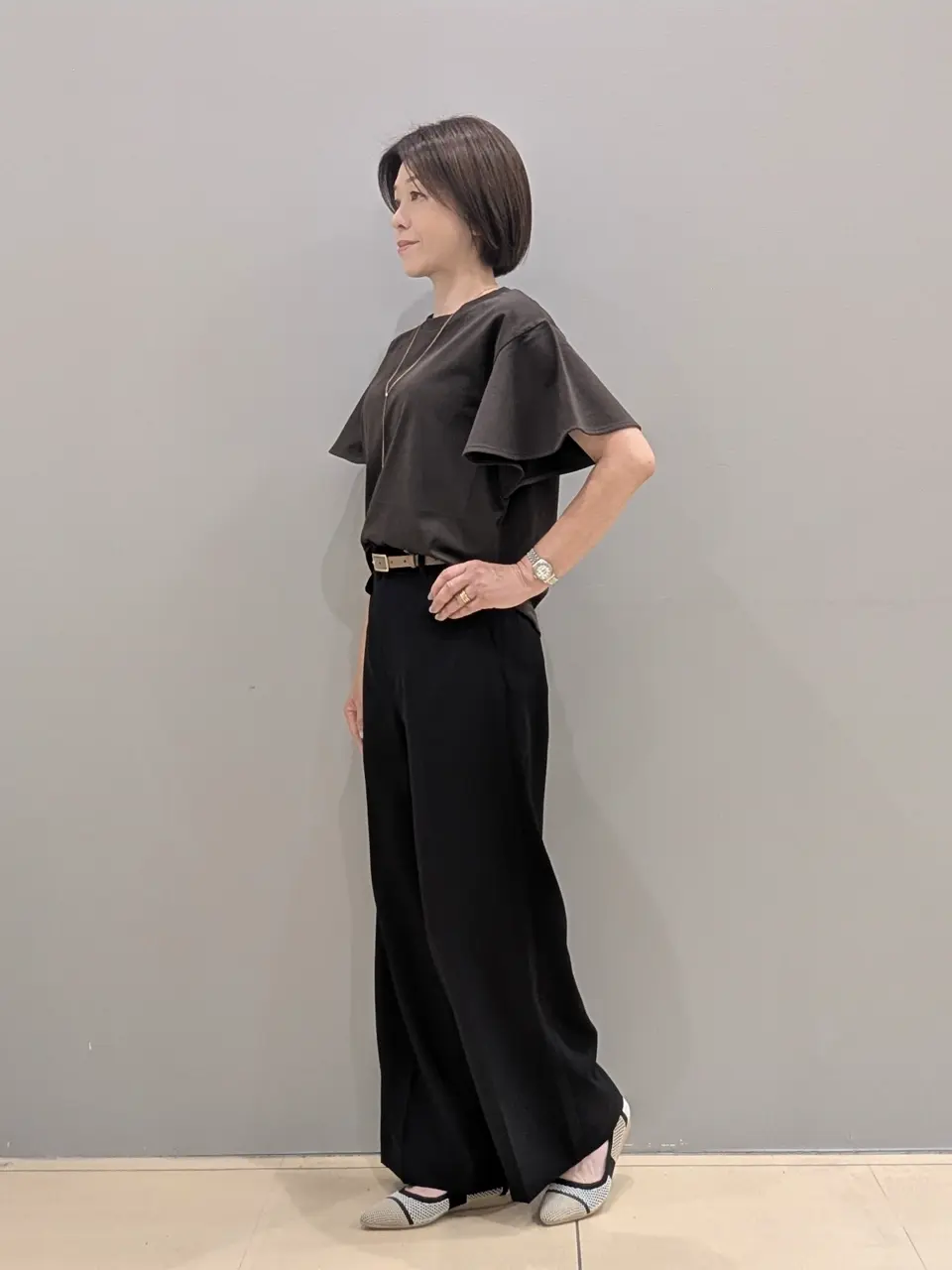 ONWARD CROSSET SELECT 見帆 コーディネート画像