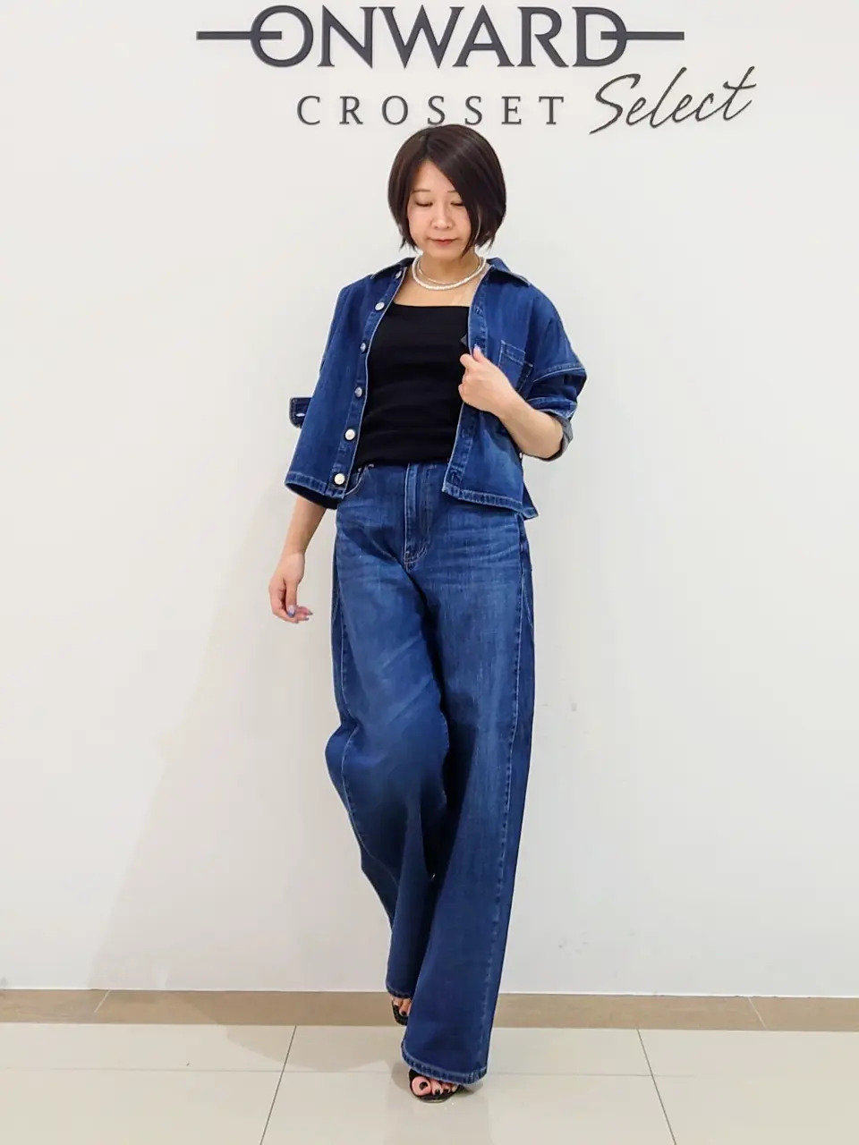 ONWARD CROSSET SELECT スタッフ コーディネート画像