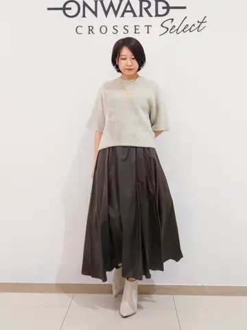 ONWARD CROSSET SELECT スタッフ コーディネート画像