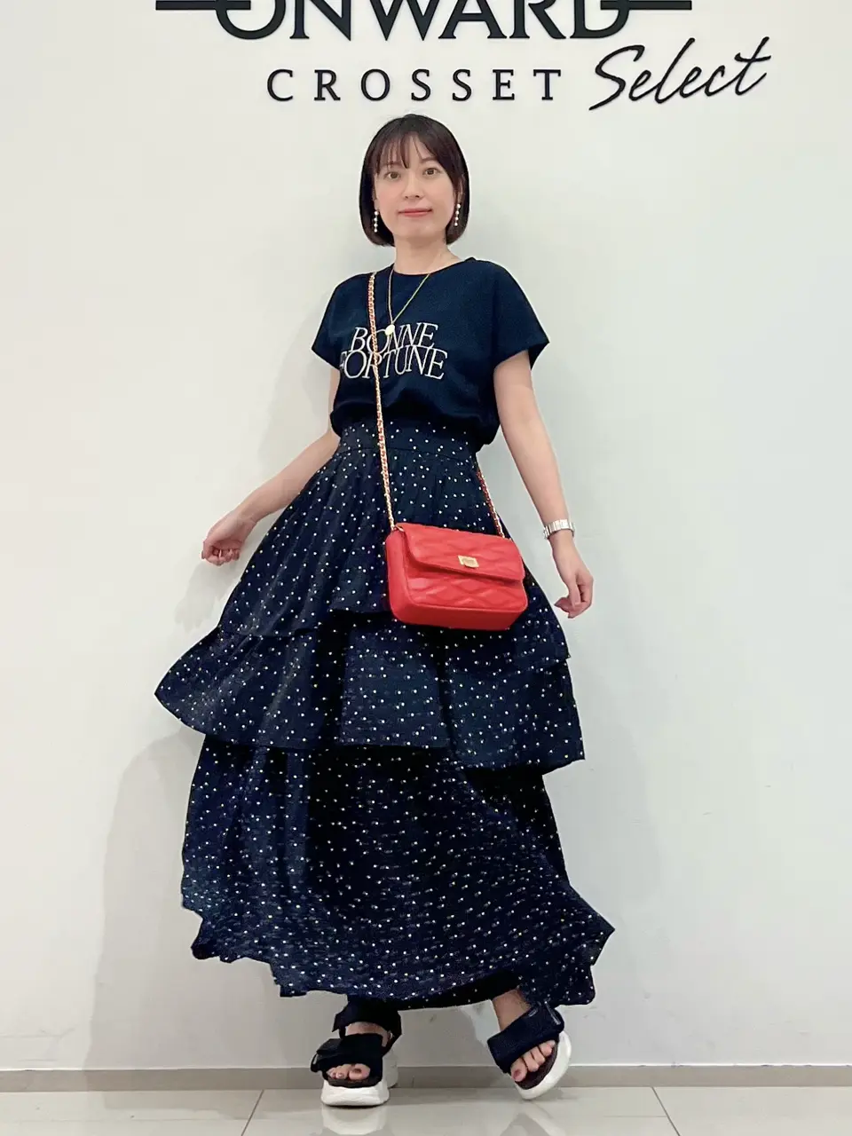  スタッフ コーディネート画像