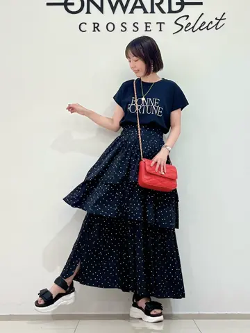 ONWARD CROSSET SELECT スタッフ コーディネート画像