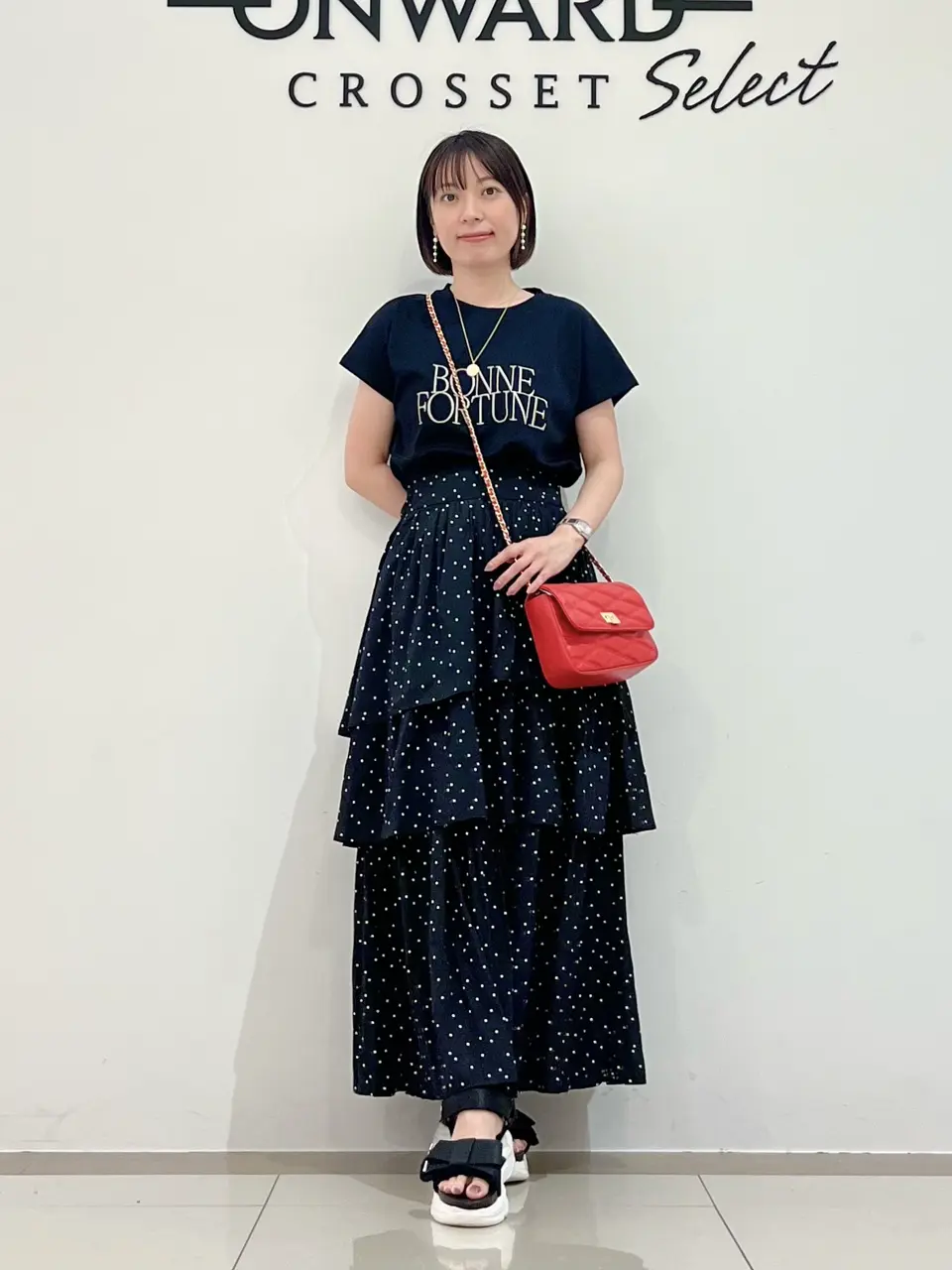 ONWARD CROSSET SELECT スタッフ コーディネート画像