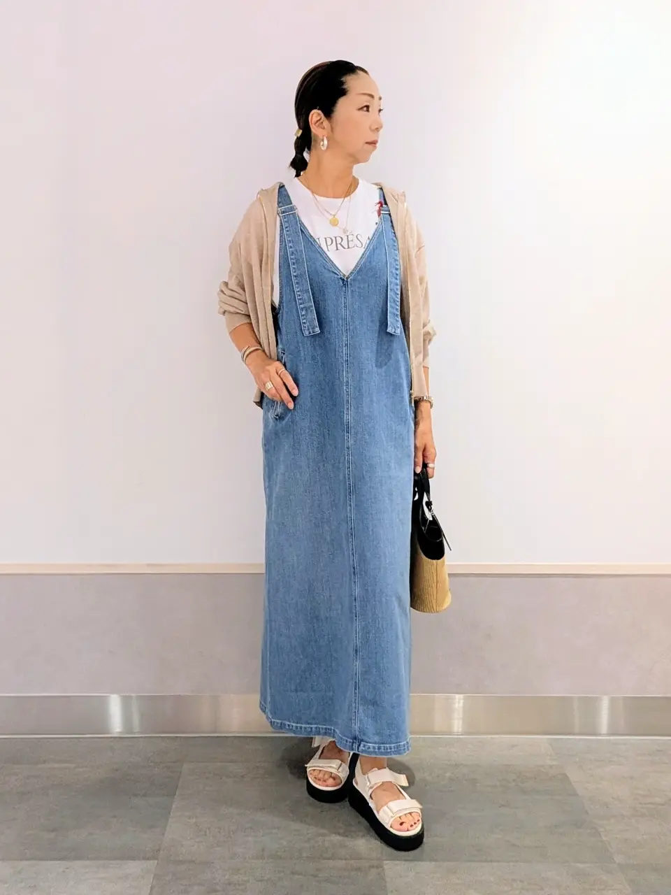 ONWARD CROSSET SELECT niwa コーディネート画像