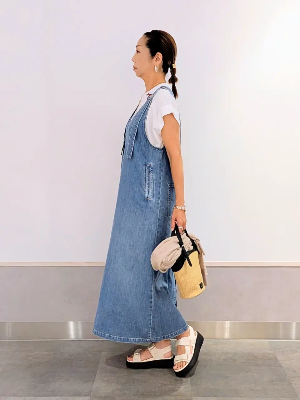 ONWARD CROSSET SELECT niwa コーディネート画像