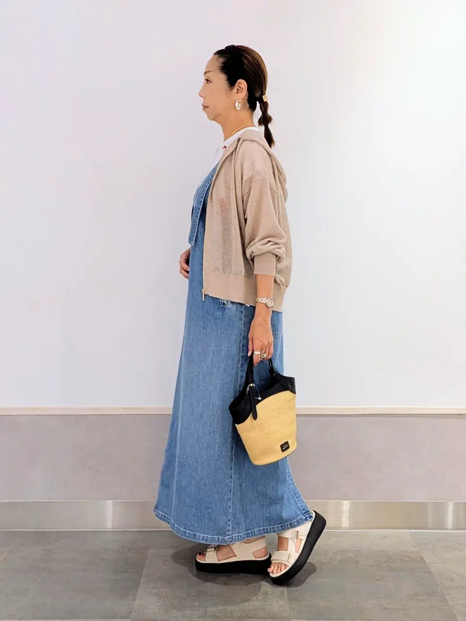 ONWARD CROSSET SELECT niwa コーディネート画像