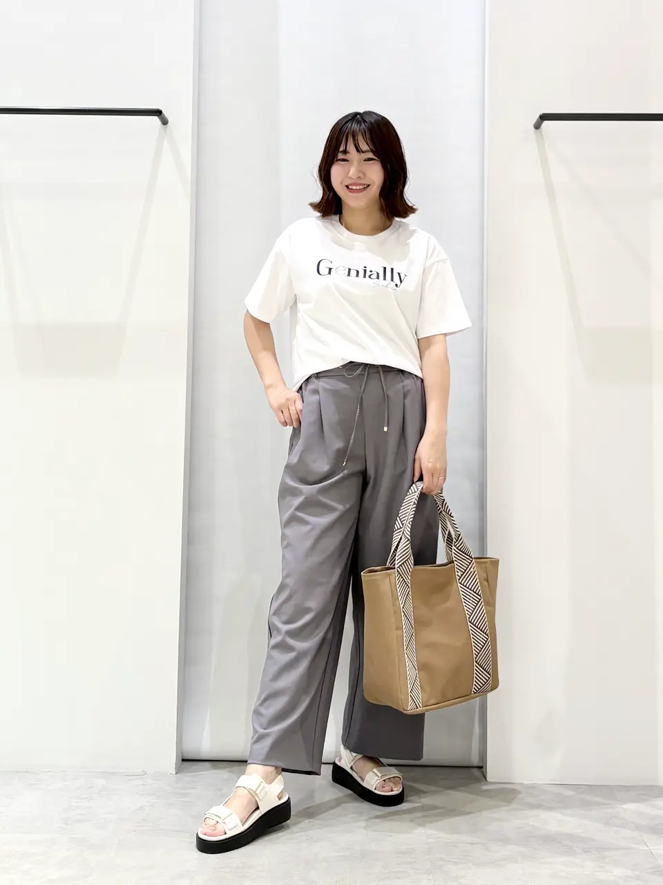 ONWARD CROSSET SELECT 横田 コーディネート画像