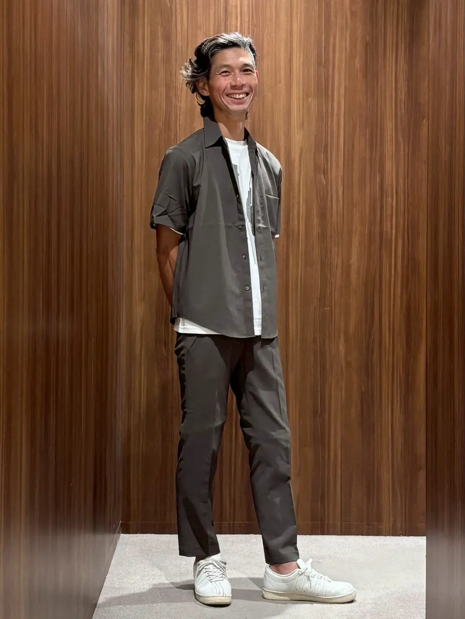 ONWARD CROSSET SELECT 飯嶋 コーディネート画像