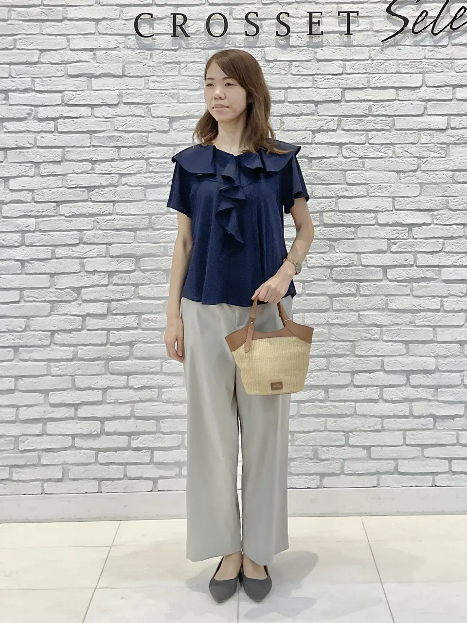 ONWARD CROSSET SELECT IZUMI コーディネート画像