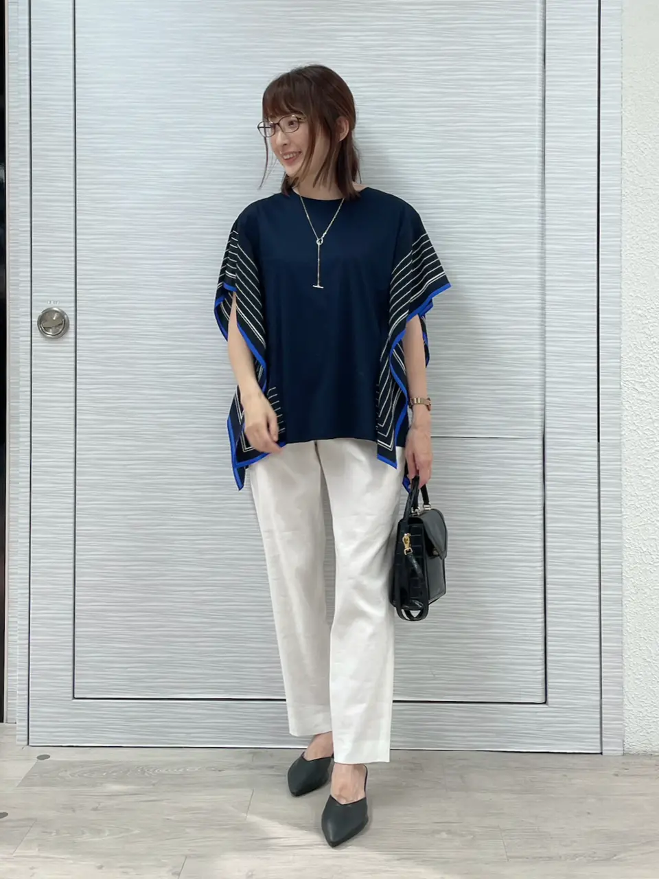 大きいサイズ50＊２３区ＤＥＮＩＭハイライズテーパードパンツ＊自由区組曲ICB 大きいサイズ50＊23区DENIMハイライズテーパードパンツ