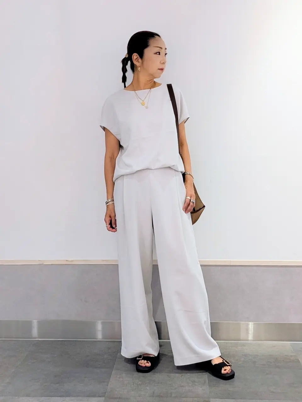 ONWARD CROSSET SELECT niwa コーディネート画像