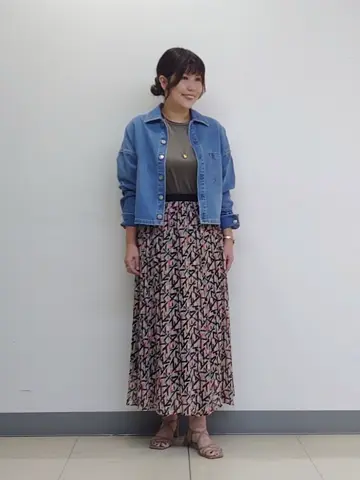 ONWARD CROSSET SELECT 森 コーディネート画像