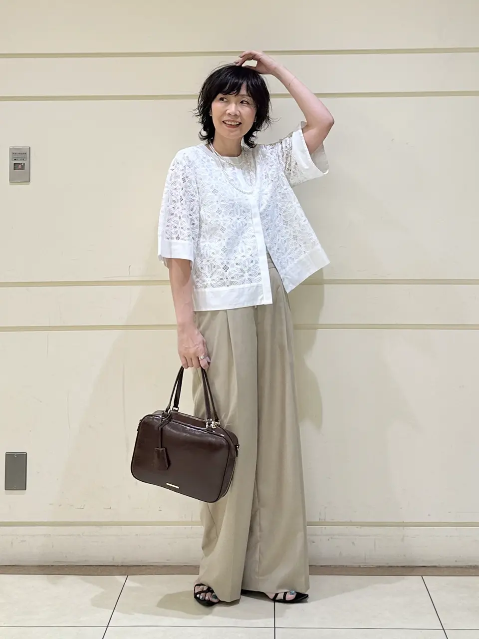 ONWARD CROSSET SELECT maruri コーディネート画像