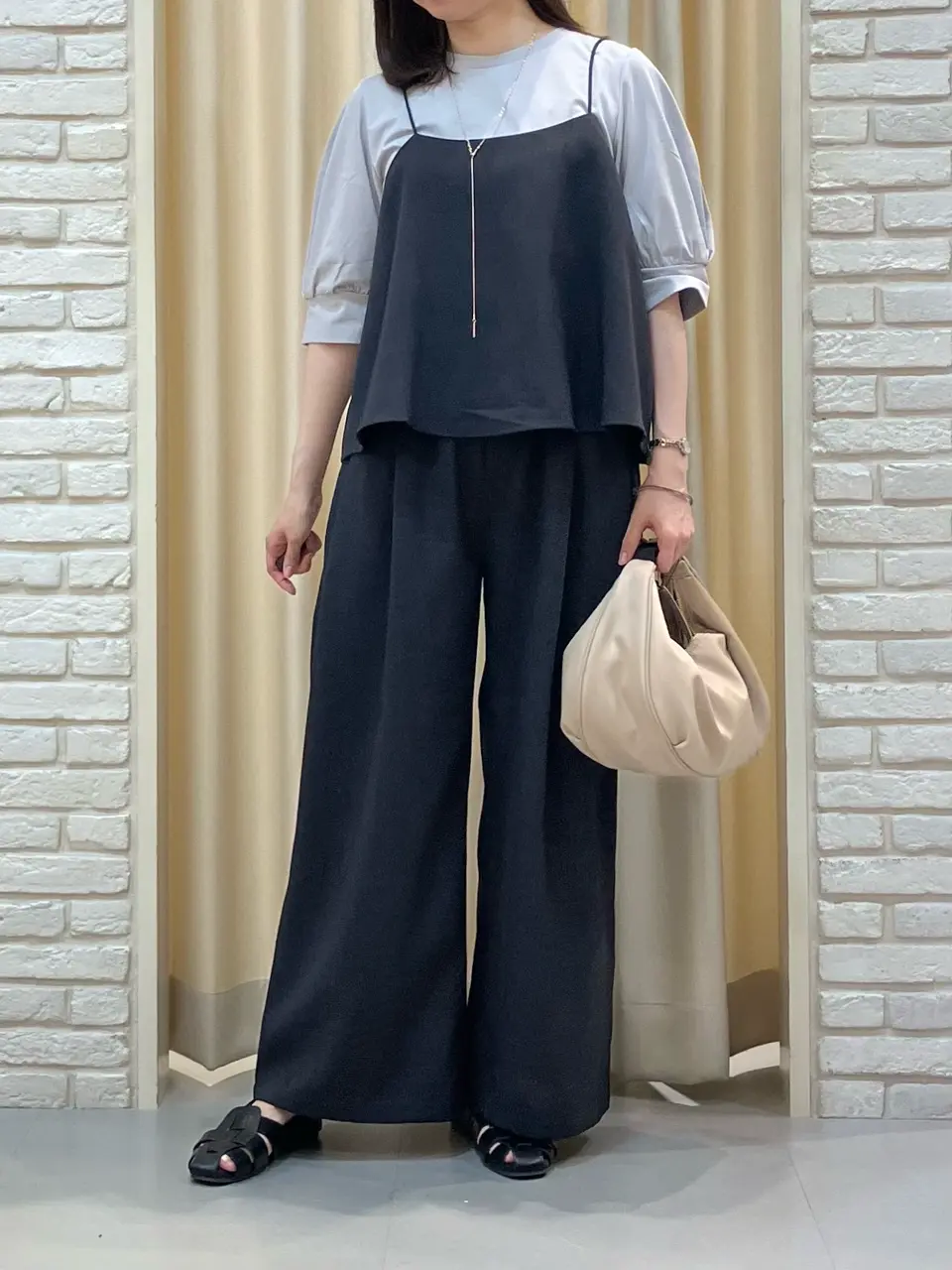 ONWARD CROSSET SELECT 檀 コーディネート画像