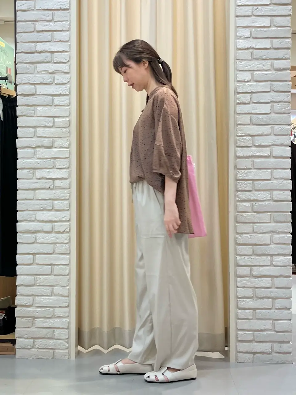 ONWARD CROSSET SELECT 檀 コーディネート画像