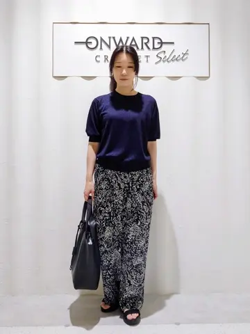 ONWARD CROSSET SELECT スタッフ コーディネート画像